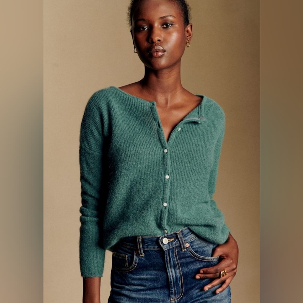 Sezane Gaspard Teal Color